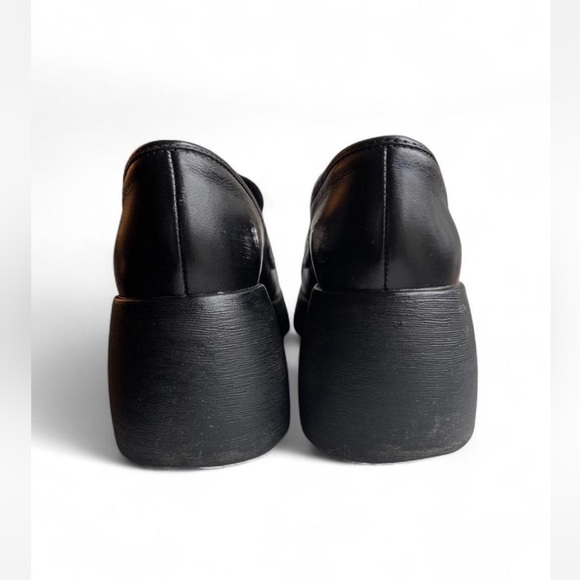 Camper Black Leather Thelma Loafer Shoe Size 38 - Picture 4 of 7